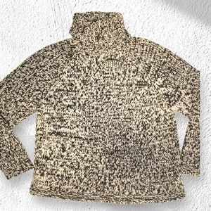 Paraphrase Chunky Knit Turtleneck Sweater Sz Large Petite